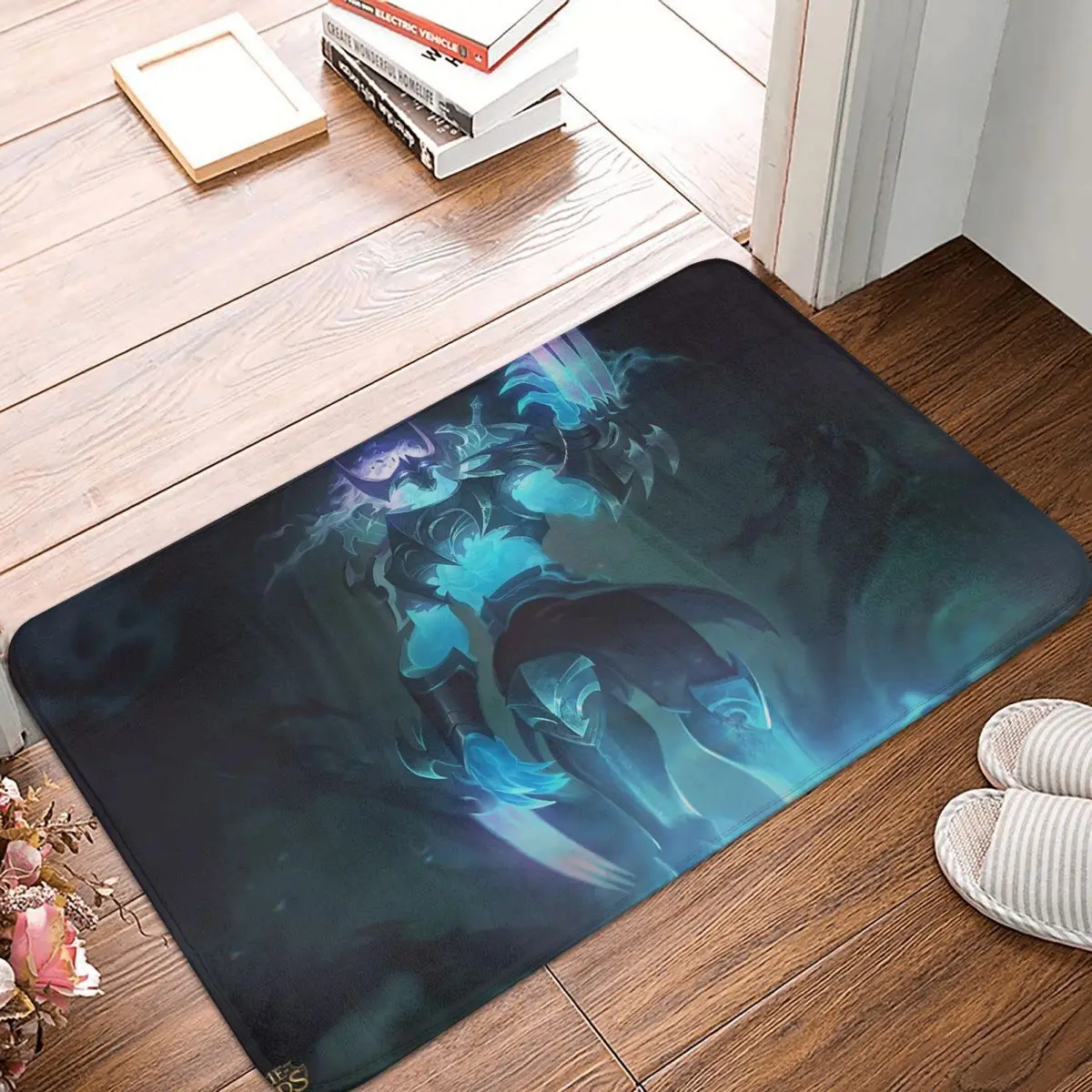

LOL League of Legends Game Anti-Slip Doormat Living Room Mat Zed Balcony Carpet Welcome Rug Bedroom Decorative