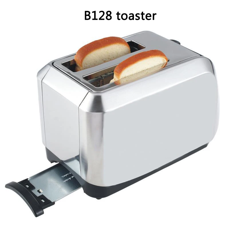 

Stainless Steel Single/Double Side Bread Baking Oven Machine 2 Slot Electric Toaster Automatic Breakfast Toast Sandwich Maker EB