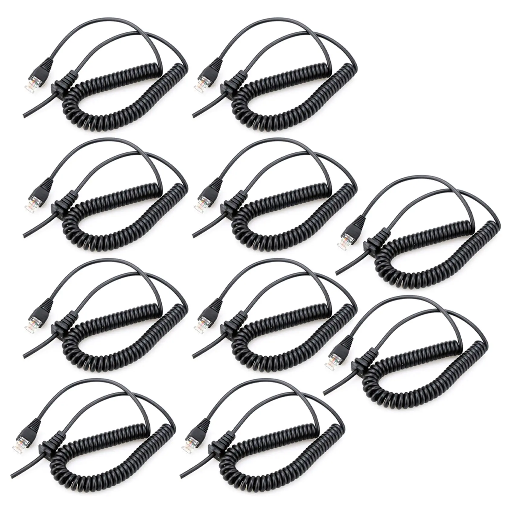 

10X запасной микрофонный кабель для Yaesu Vertex