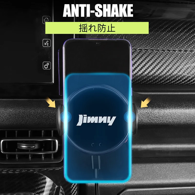 Gravity Auto Phone Car Holder GPS Mount Stand For iPhone Support Telephone For Suzuki Jimny JB64 JB74 Car Styling Accessories