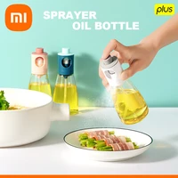2022 xiaomi mijia kitchen set oil separator sprayer household olive oil glass injector kitchen fat reduction air pressure oiler