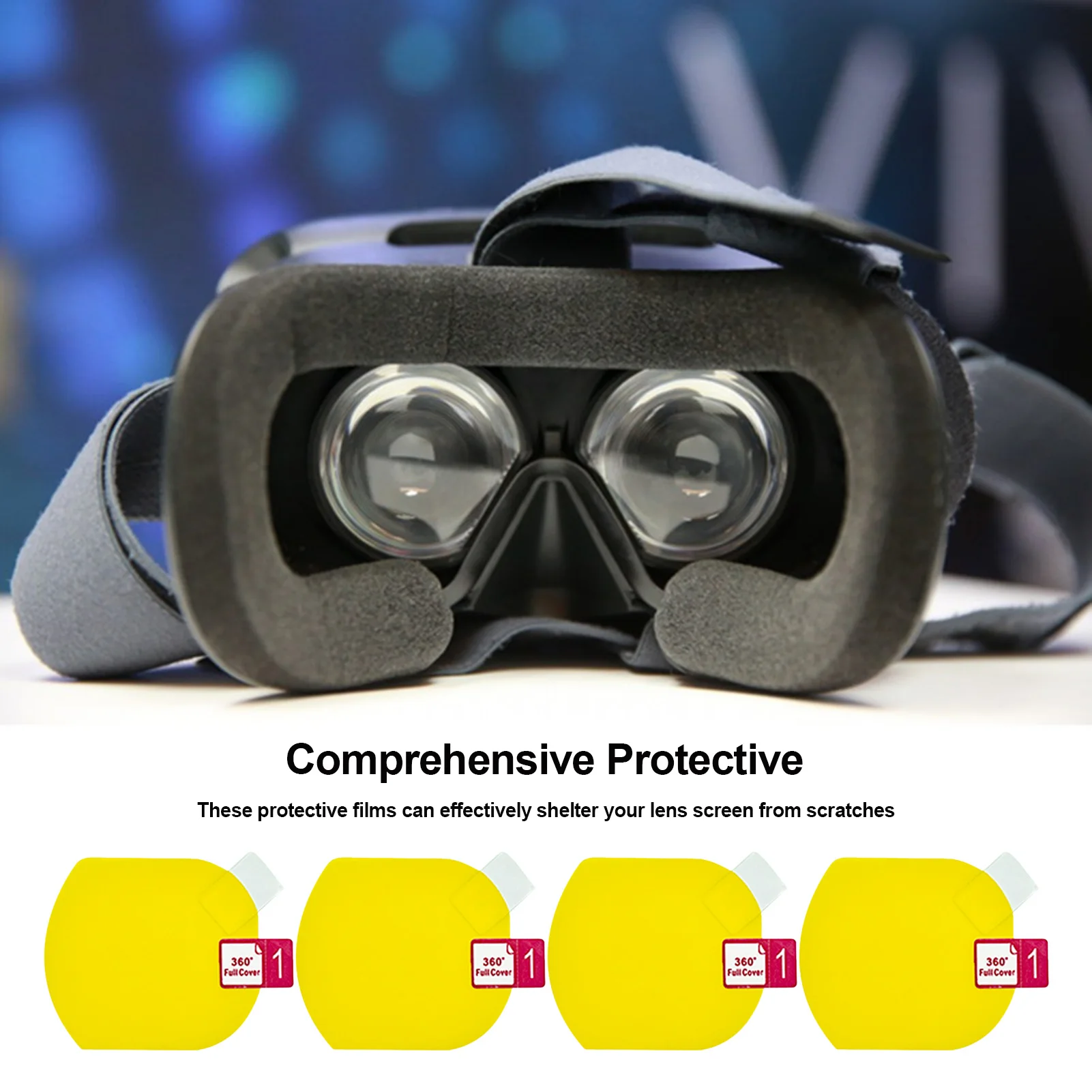 4PCS VR Lens Screen Protector - Lens Film ForHTC Vive Pro2 HD Lens Film VR Headset Lens Screen Protector