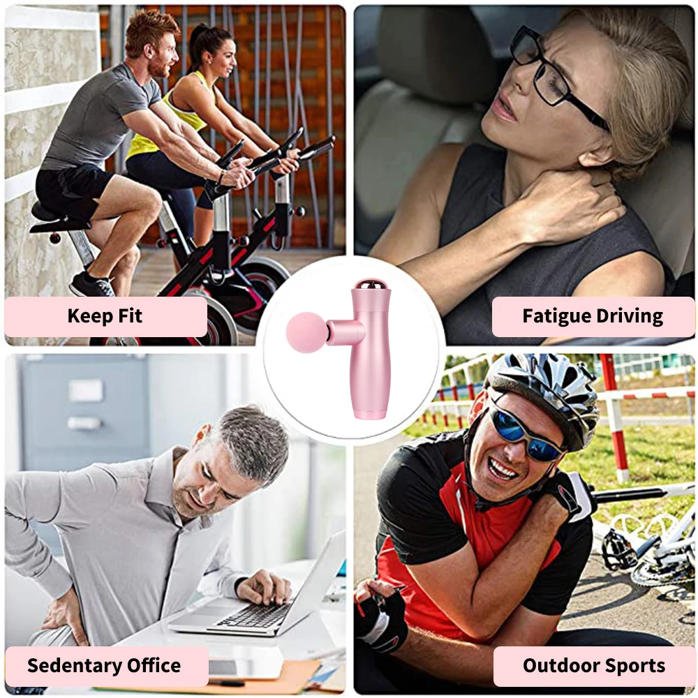 Электрический массажер для шеи и спины мини-массажер мышц |