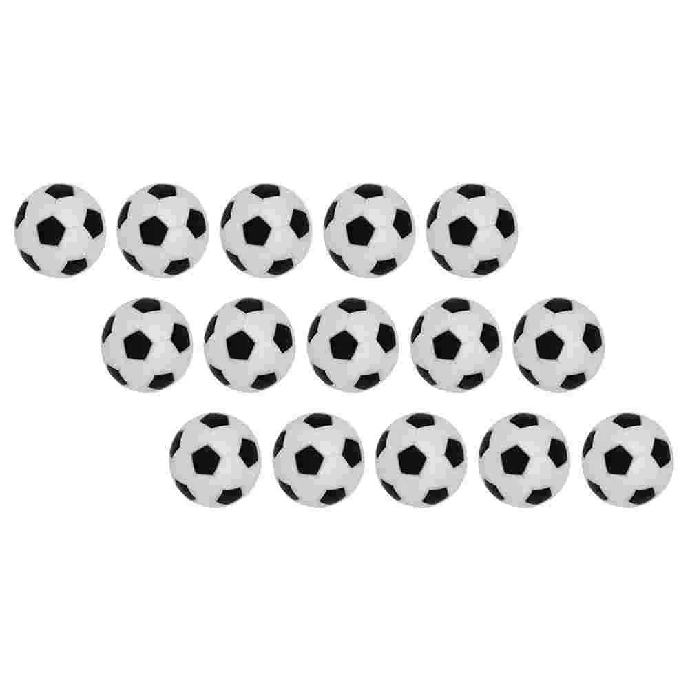 

15Pcs Durable Table Footballs Balls Plastic Footballs Replacement for Football Tables