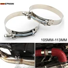 Силиконовый турбошланг 4,0 дюйма (105-113 мм), Т-образный болт, супер зажим в комплекте