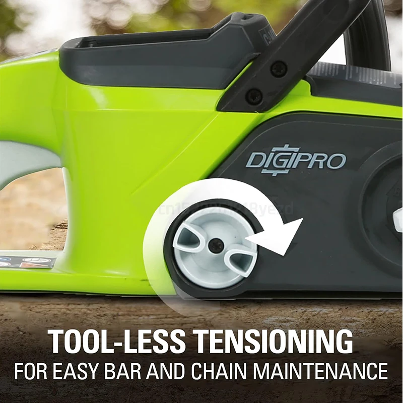 Бесщеточный двигатель бензопилы Greenworks 40 В 4 0 Ач аккумуляторная 20312 16-дюймовая