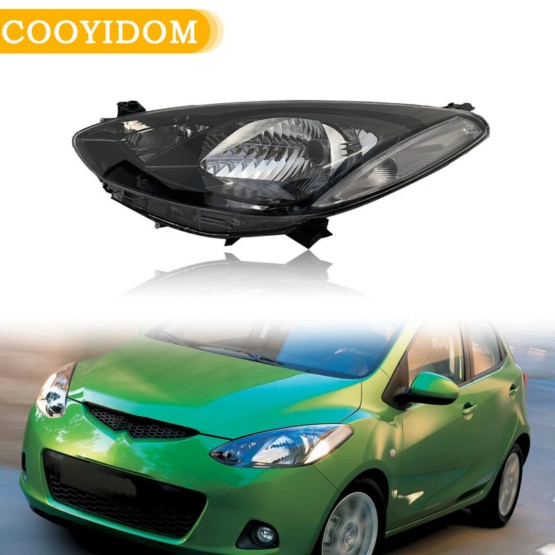 Автомобильная фара в сборе для Mazda 2 2007-2012 авто передний бампер сигнальная лампа