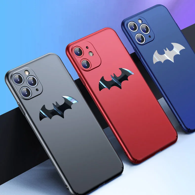 

Batman logo hard case Phone Cases For iPhone 12 11 Pro Max XR XS MAX 8 X 7 SE 2020 Back Cover