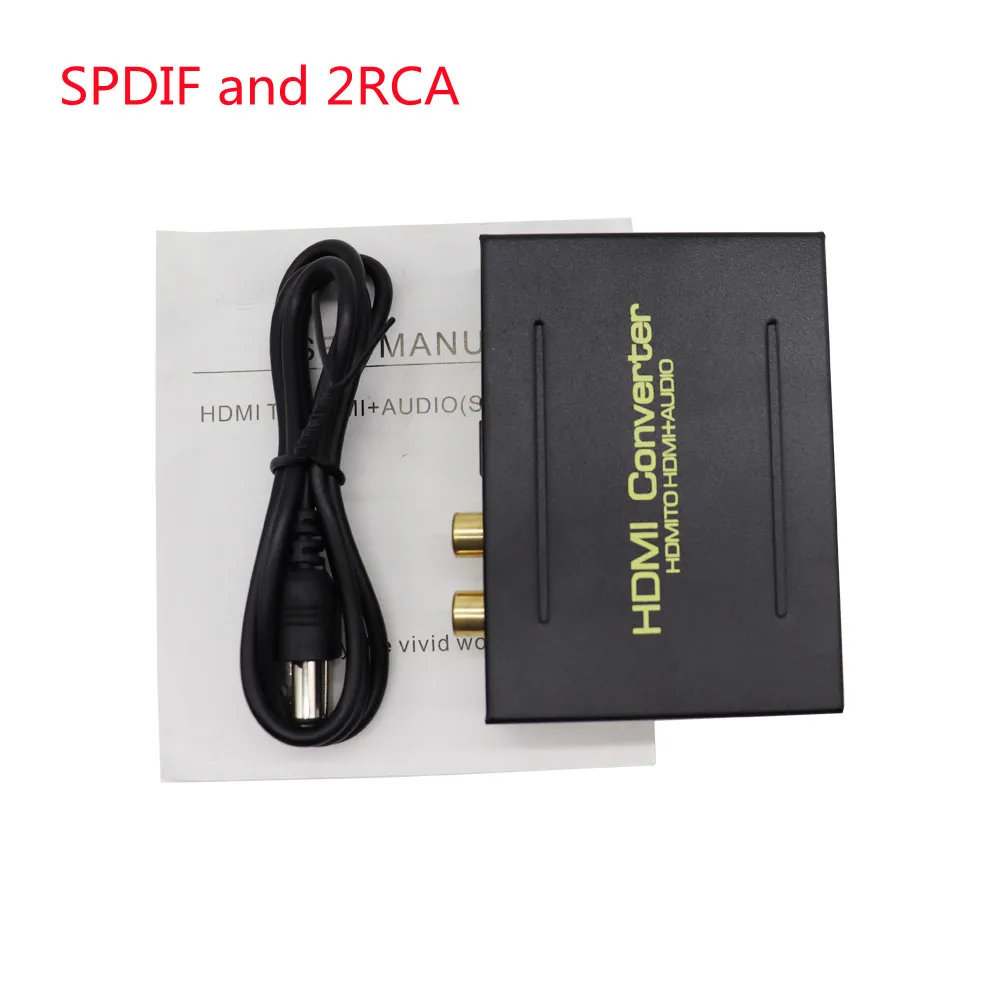 Аудиоадаптер RCA с DTS/Dolby HDMI 4K SPDIF | Электроника
