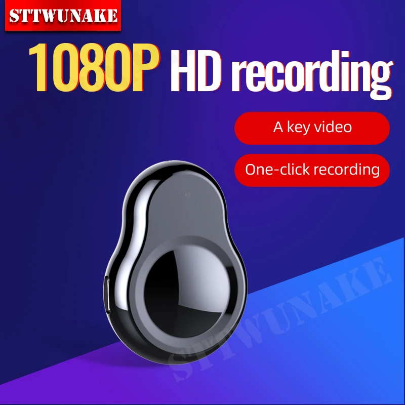 

STTWUNAKE Mini Camera 1080P HD DV Professional Digital Voice Video Recorder Small Camera Micro Sound Dictaphone Secret Home