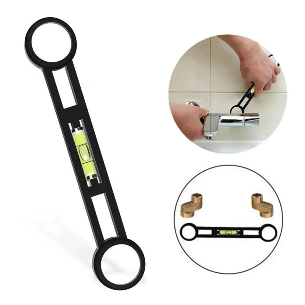 

1PC Bath Tap Turn Ranging Installation Maintenance Tools Water Valve Curved Level For Faucet Installation Tool Accessories