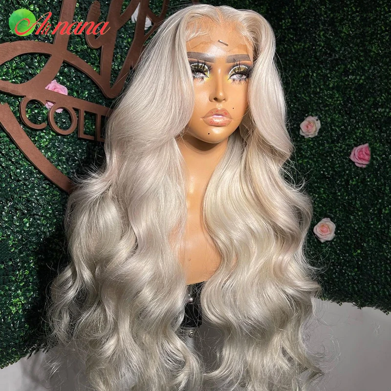 Ed Body Wave 13x6 Lace Frontal Wigs 613 Honey Blonde Transparent Lace Closure Human Hair Wig For Black Women