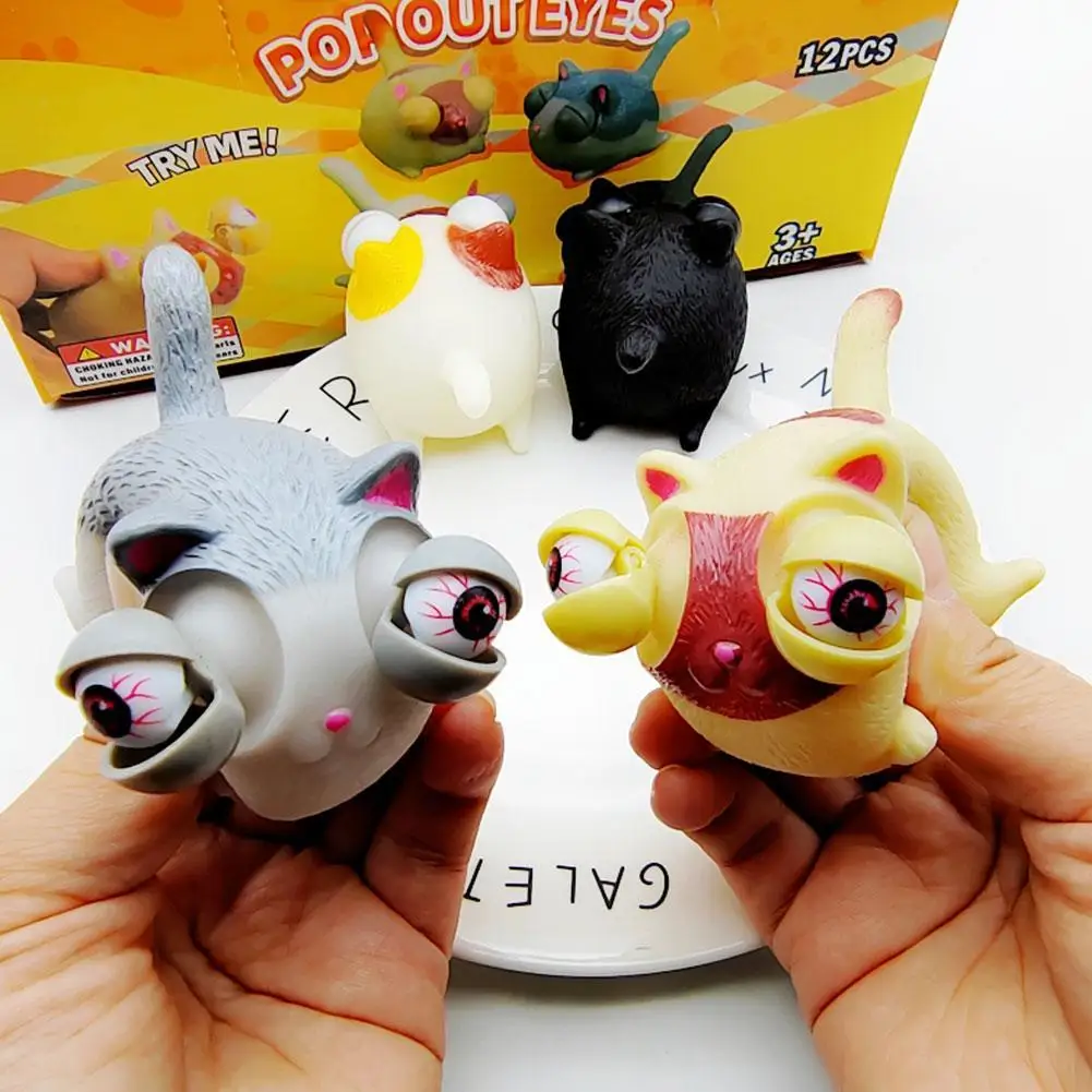 Squishy Eye Popping Flippy Squeeze Toy