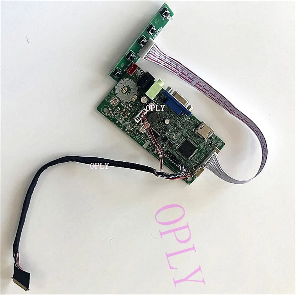 Фото Плата контроллера для LP156WF4 B156HTN02 B156HW01 15,6-дюймовый ЖК-дисплей DIY HDMI-совместимая светодиодная панель VGA 1920X1080 экран монитора №1