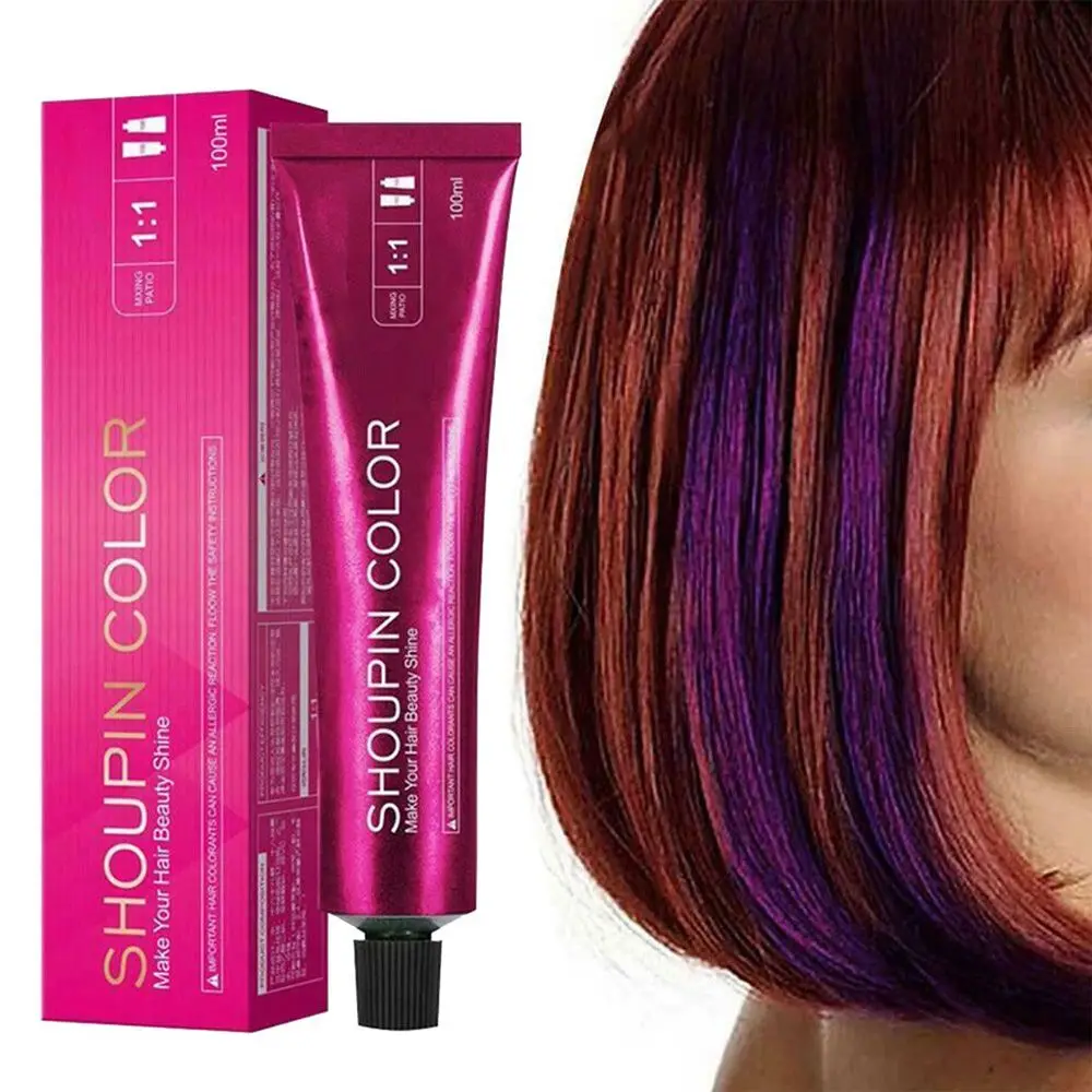 

Men/Women 100G Fashion Styling Mild Mermaid Hair Coloring Shampoo Hair Dye Cream Salon Hairdressing
