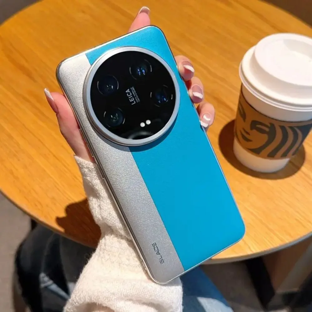 Для Xiaomi 15 Pro Ultra 14 13 ультратонкий чехол с гальваническим покрытием титановая