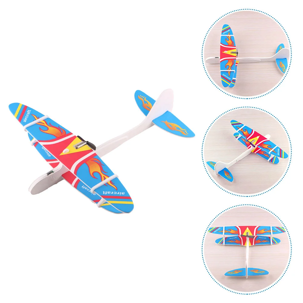 

Electric Capacitor Aircraft Childrens Outdoor Playsets Airplane Model Hand Toss Simulation Toy Kids Fighter Epp Creative
