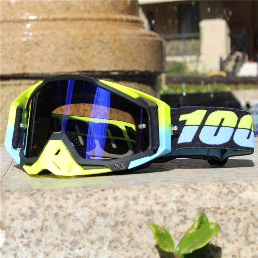 

New Men Motorcycle Glasses Motocross Goggles Enduro Anti-fog Cycling Moto Dirt Bike MX MTB Riding HD Mirrored Lens