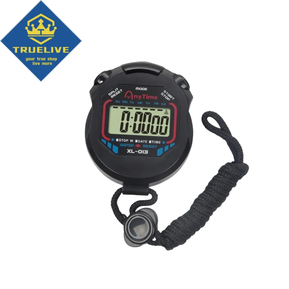 5/3/1 шт. секундомер счетчик ручной спортивный секундомер водостойкий цифровой дисплей ЖК-хронометр таймер счетчика фитнес-таймер