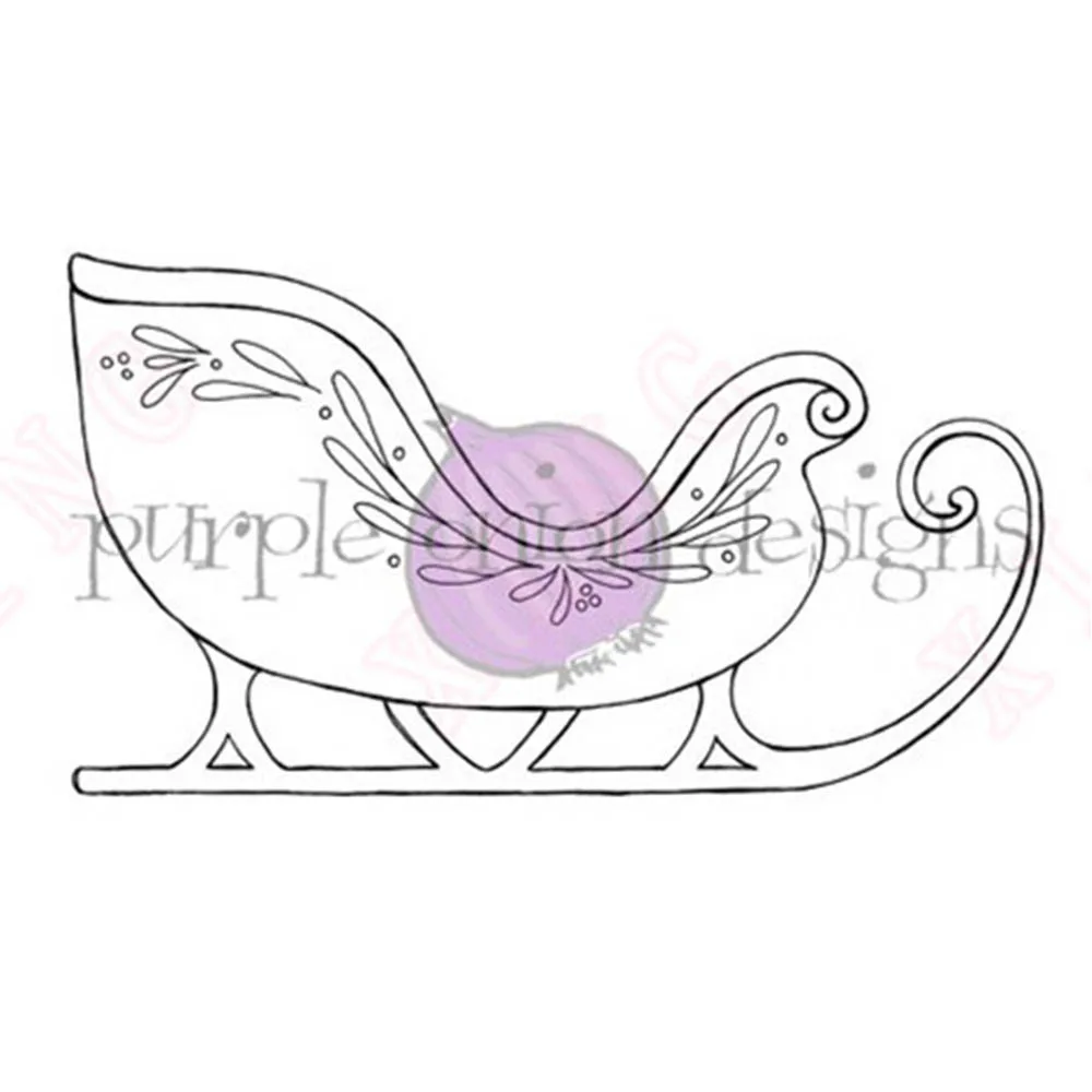 

2022 Christmas Arrival New Metal Cutting Dies Scrapbook Decoration Embossing Stamps Set Diy Handmade Craft Santa's Sleigh Molds