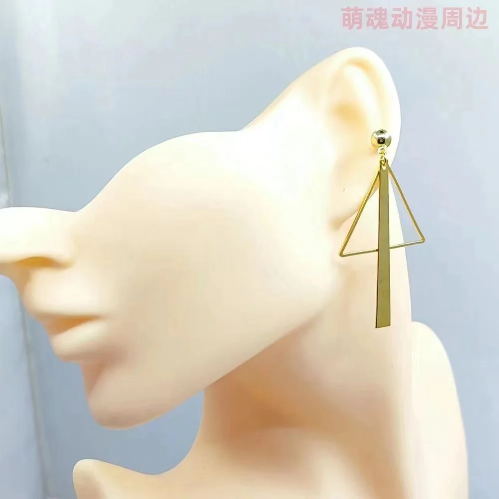 Аниме ветровка Tachibana Kotoha Косплей клипса для ушей серьги-Крючки реквизит женщин