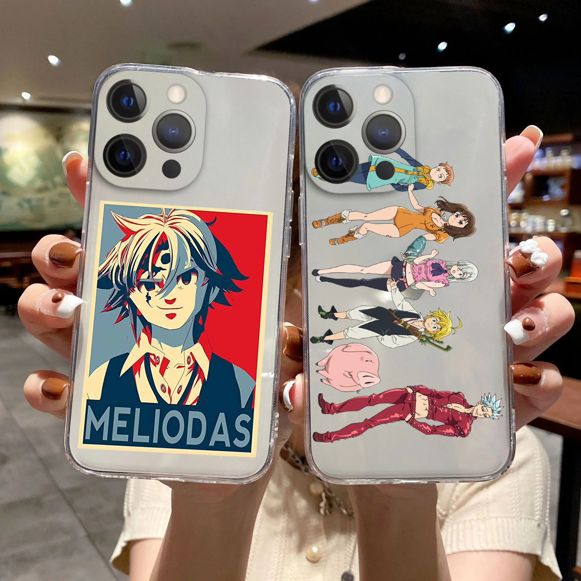 

Meliodas Seven Deadly Sins Coque Phone Case For iPhone 13 Mini 13 12 11 Pro Max Xs Xr 7 8Plus Clear Silicone Protection Cover