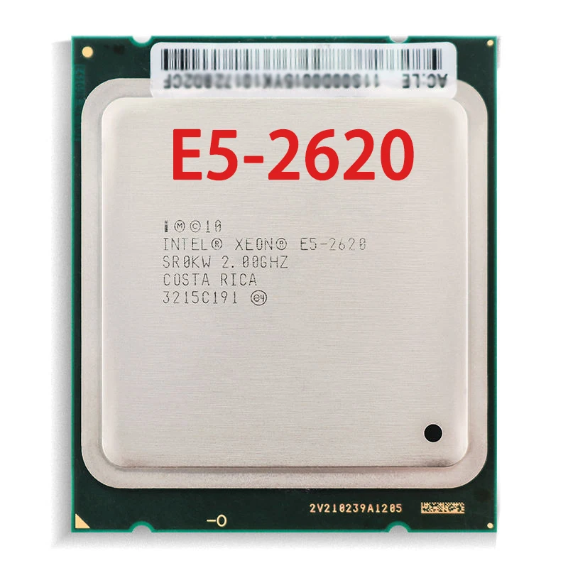 

Процессор Intel Xeon E5-2620 E5 2620 2,0 ГГц шестиядерный двенадцатипоточный ЦПУ 15 Мб 95 Вт LGA 2011