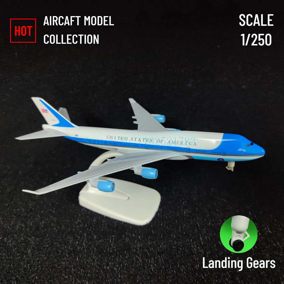 Миниатюрная модель самолета Boeing A350 A380 B777 B787 литой под давлением металлический