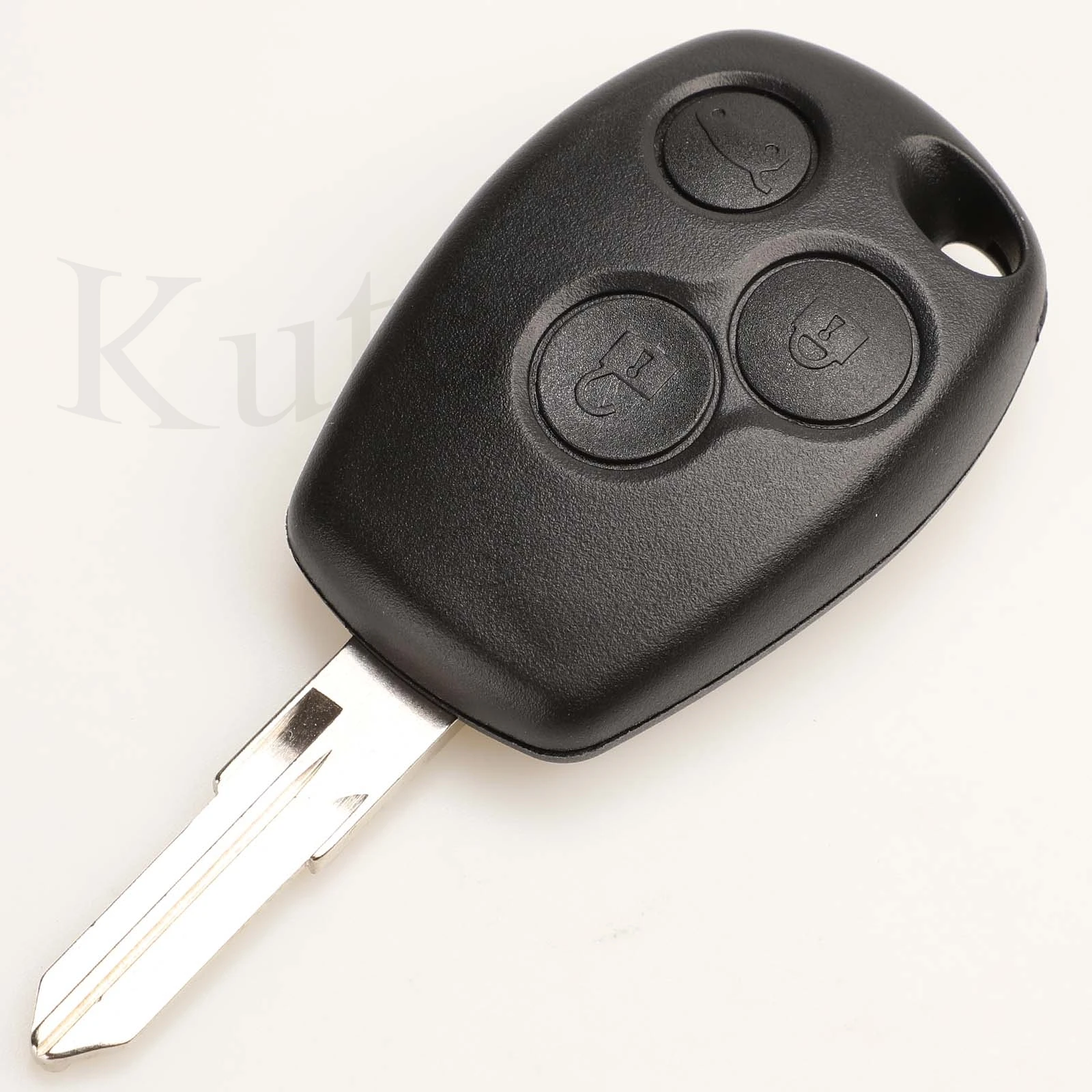 Kutery 10 шт. 3 кнопки автомобильный пульт дистанционного управления ключ для Clio Scenic
