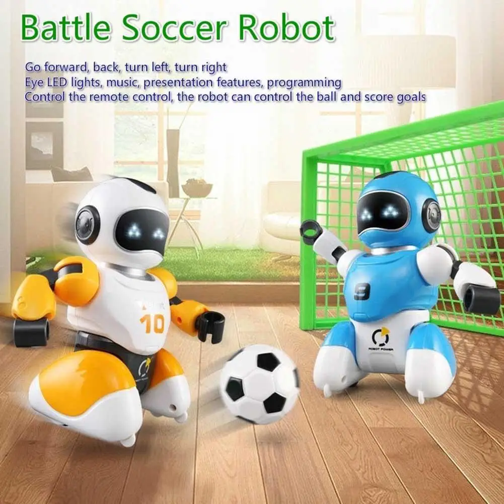 RC Robot Smart Football Battle Parent-Child Electric Educational Toys Infrared Control Remote Control Christmas Halloween Gifts enlarge