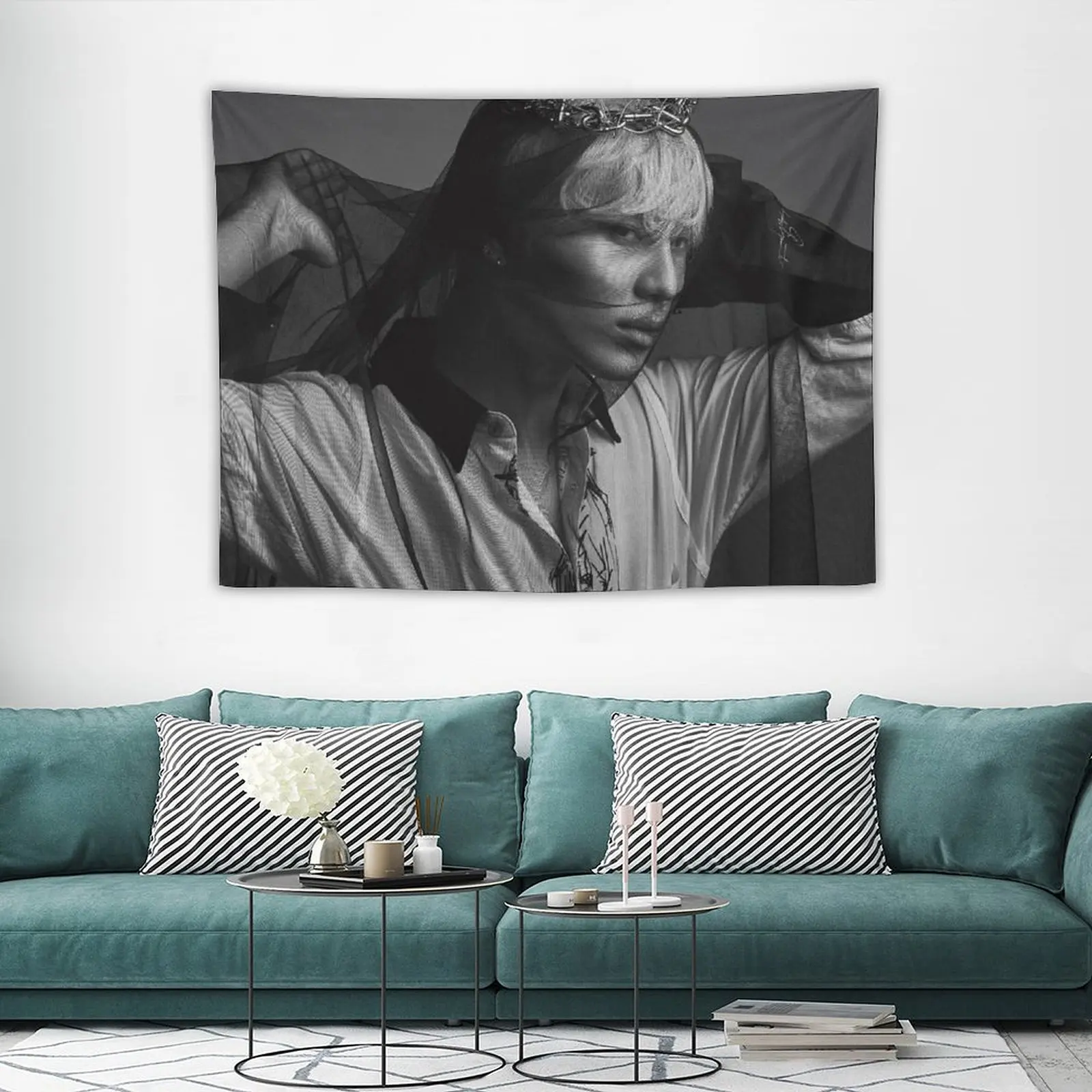 Гобелен SHINee TAEMIN SAYONARA HITORI украшение комнаты эстетический настенный декор