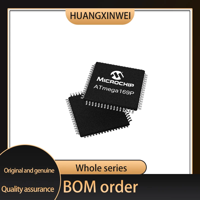 

ATMEGA169P-16AU ATMEGA169P package TQFP-64 Microcontroller 169P-16AU Original Genuine Welcome to inquire