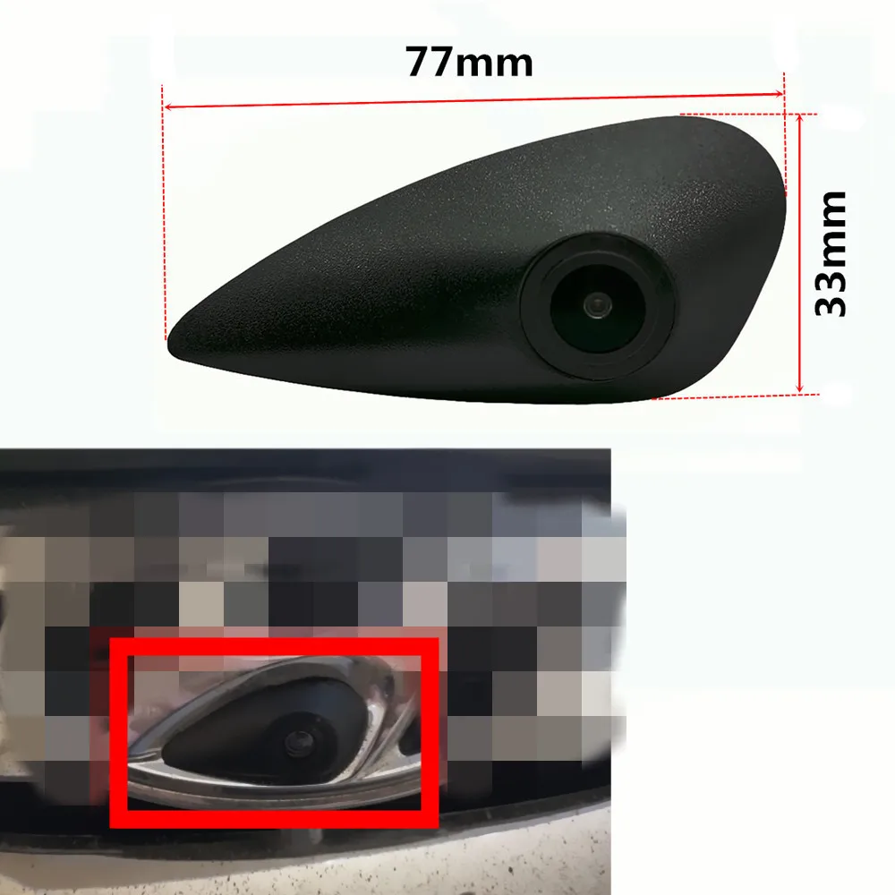 

Автомобильная камера переднего вида для Hyundai Stellar Marcia NF Sonata Embera i45 Sport Veloster Xcent Venue H350 Grand Starex Royale H-1