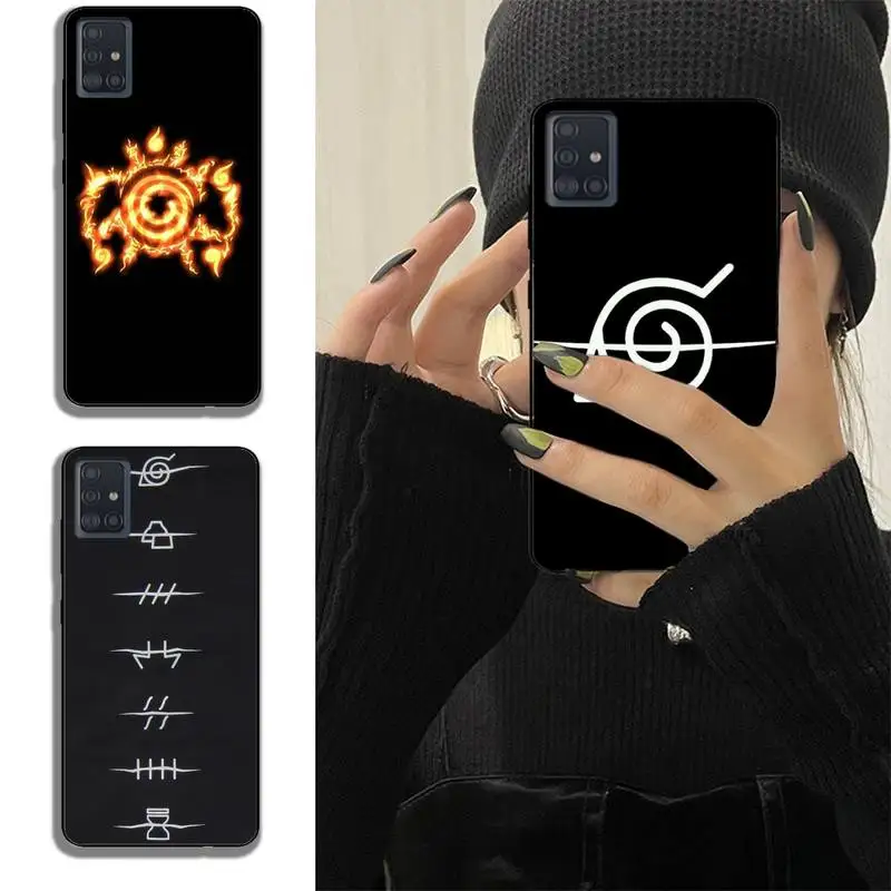 

Japan Anime Marker Black Phone Case For Samsung Note M 31 9 A51 A52 A71 A72 A80 A91 A20E A32 A31 A21 A11 Fundas Shell Cover