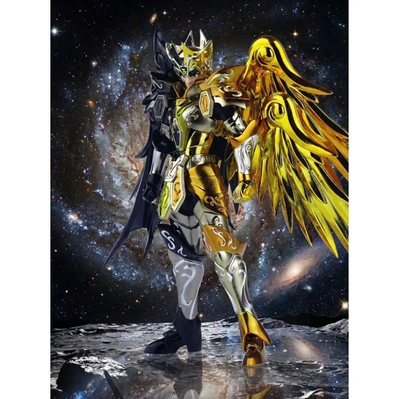 Фото В НАЛИЧИИ: Фигурка Saint Seiya GT Myth Cloth EX Soul of Gold God Cloth Gemini Saga Yin Yang Ver. Коллекционная игрушка, подарок. №5
