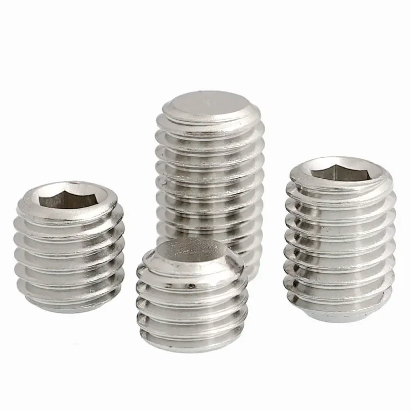 100 шт. M5 M6 набор винтов с шестигранным углублением плоский винт зазубриной