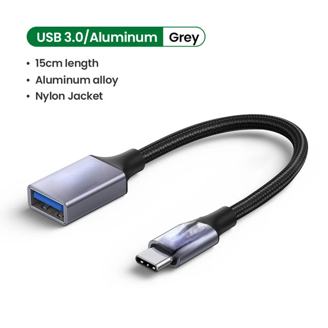 

2022 Trend for MacBook Pro Type-C Adapter USB C to USB Adapter OTG Cable USB Type C Male to USB 3.0 2.0 Female Cable Adapter