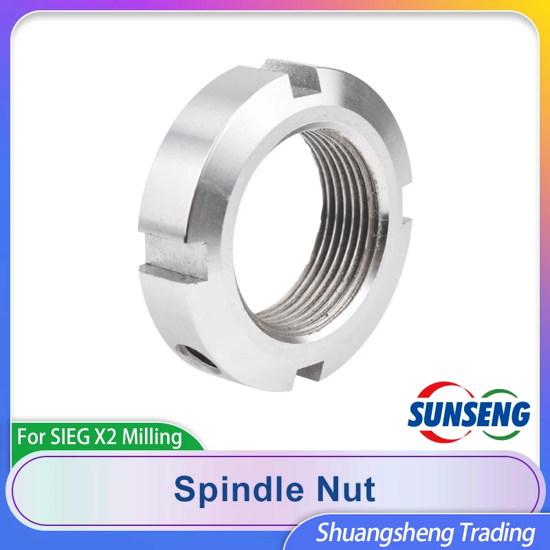 

Spindle Nut M27-1.5 For 9512-117 Series Milling Machine Grizzly G0781 G8689 JET JMD-1L CX605 CMD300 FPX-25E Little Milling 9