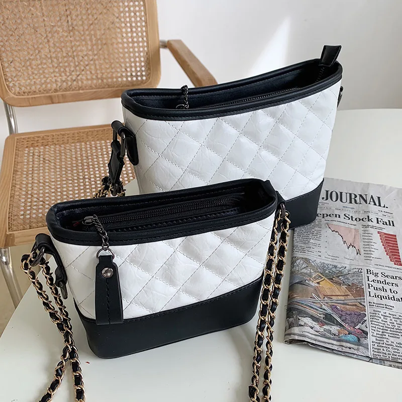 

Сумка кросс-боди Женская с двойной цепочкой, 2022