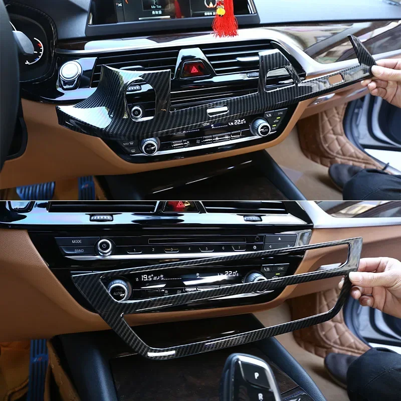 ABS Carbon кнопка центрального управления кондиционером отделка панели