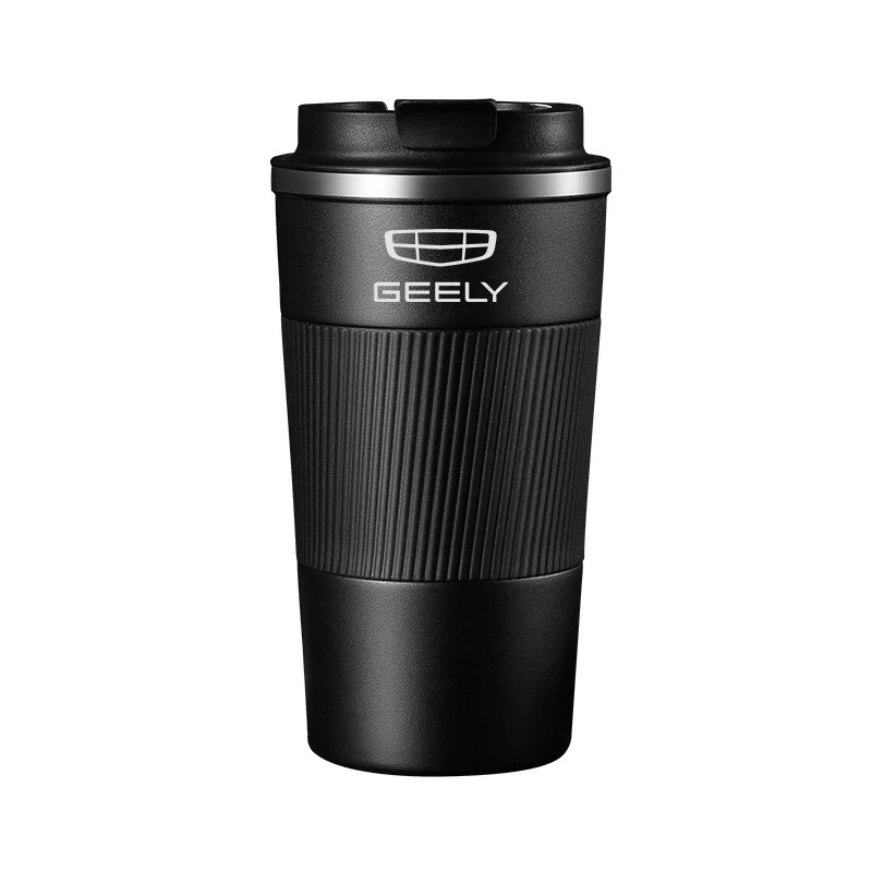 

510 мл автомобильные кофейные кружки для Geely Atlas Pro Gx3 Pro Tugella Geometry C Coolray Emgrand термос из нержавеющей стали бутылка-термос