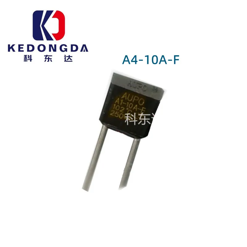 

AUPO Square Temperature fuse A4-10A-F 10A250V130 alloy square fuse