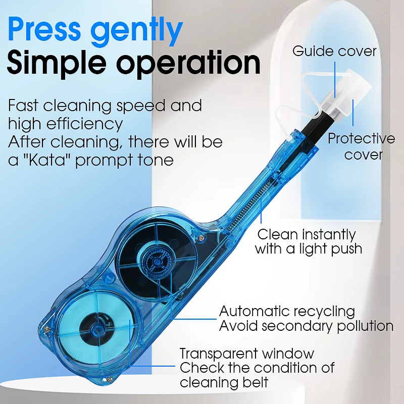 COMPTYCO AUA-M600 Fiber Optic Cleaning Pen , Optical Fiber Connector Cleaner For MPO/MPT , Blue/Green/Orange(Optional)
