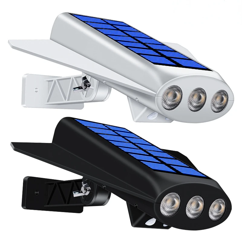 

Solar Garden Wall Light Outdoor Waterproof Solar LED Lamp Motion Sensor 2200mAh 2 Modes Security Yard Garage Indoor Lighting
