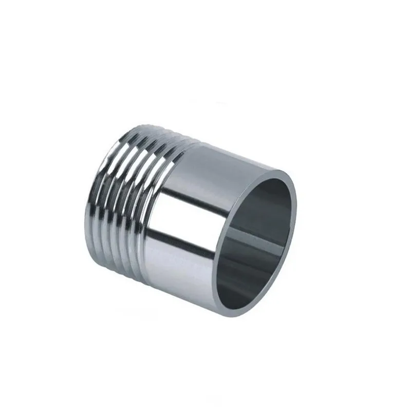 Brand New High Quality 2" Thread Pipe Fittings Single Male Stainless Steel SS304 New High Quality