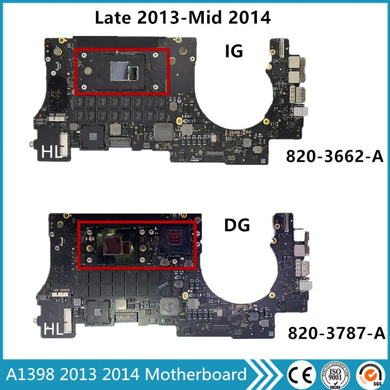    A1398 2013 2014   MacBook Pro Retina 15 ,   A1398 2013 2014  820-3662-A 820-3787-A