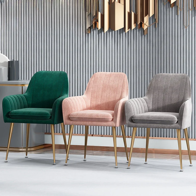 

Home Dressing Sofa Modern Minimalist Backrest Chair for Living Room Restaurant Bedroom Dressing Table Manicure Chairs Furniture