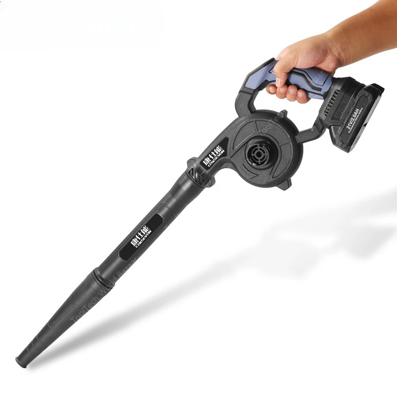 Бесщеточный мощный литиевый фен турбинный вентилятор всасывание пыли двойной