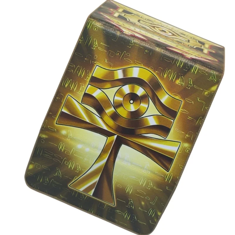 Yu-Gi-Oh Card Box Millennium Eye Gold Sarcophagus Diy Высококачественная портативная коллекционная