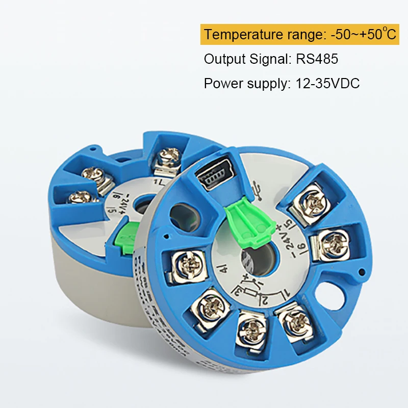 

Интеллектуальная изоляция, встроенная модель, 4-20 мА, 0-5 В, 0-10 В, RS485 выход, термистор PT100